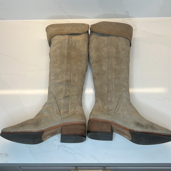 Vince Camuto Kochelda Taupe Sand colored Knee High Boots - Picture 6 of 16